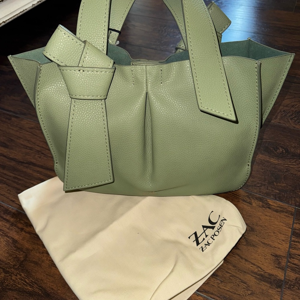 Zac Posen Green Shoulder Bag